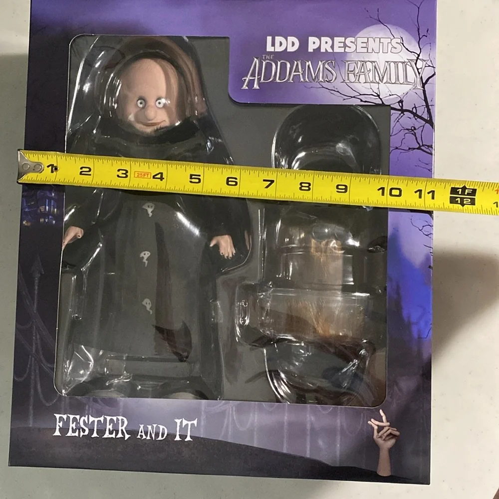 Living Dead Dolls The Addams Family Uncle Fester & Cousin It